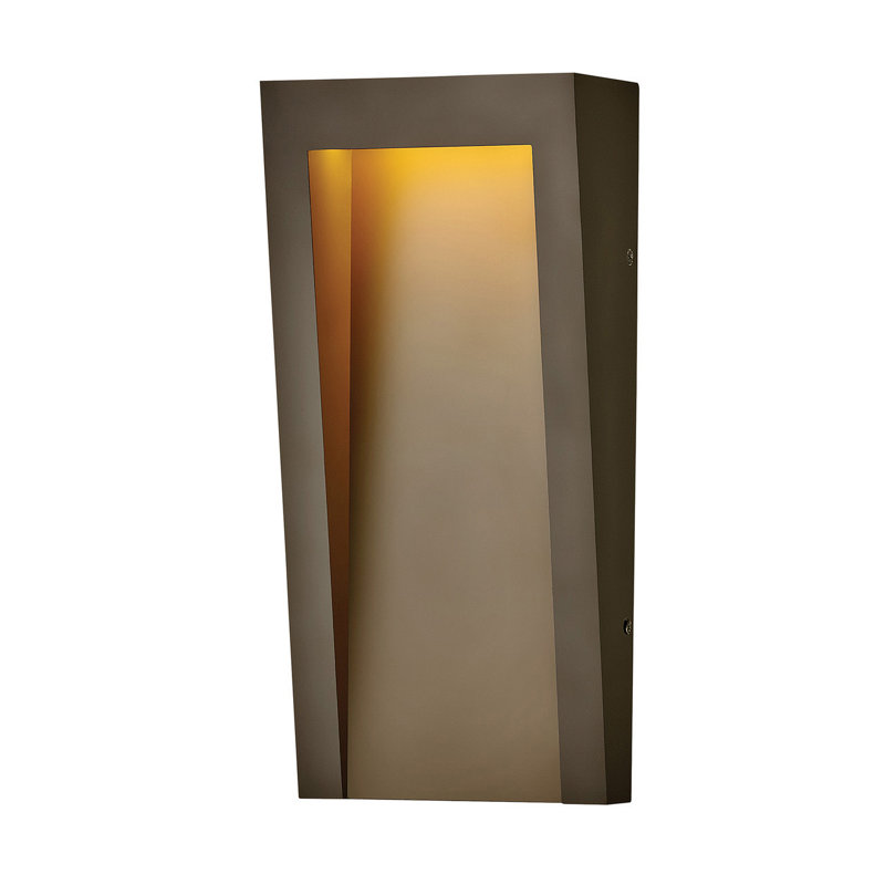 Taper LED Outdoor Flush Mount, Oil Rubbed Bronze