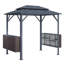 8 Ft. W X 6 Ft. D All-Weather Grill Gazebo – Durable Aluminum Design for Outdoor Cooking & Entertaining