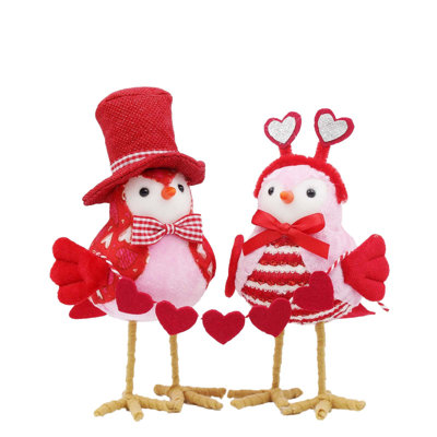  2pc Valentine's Day Decoration Valentine's Day Ornament Dwarf Doll