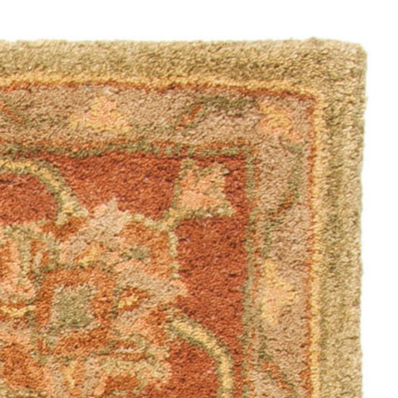 Santoyo Hand Tufted Wool Floral Rug, Rectangle 5' x 8'