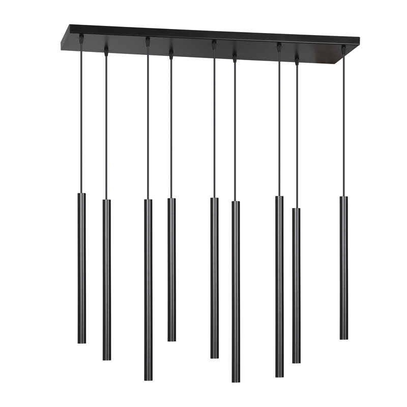 Anna-Leigh 9 - Light Cluster Pendant, Black