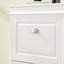 Rangement à chaussures étroit avec 2 tiroirs rabattables et rangement pour chaussures pour couloir, salon, blanc, l 21,3 po x P 9,1 po x H 32,3 po-699097540-731606927