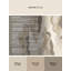 Tapis beige lavable à la machine de couleur unie minimaliste Penola-280851271
