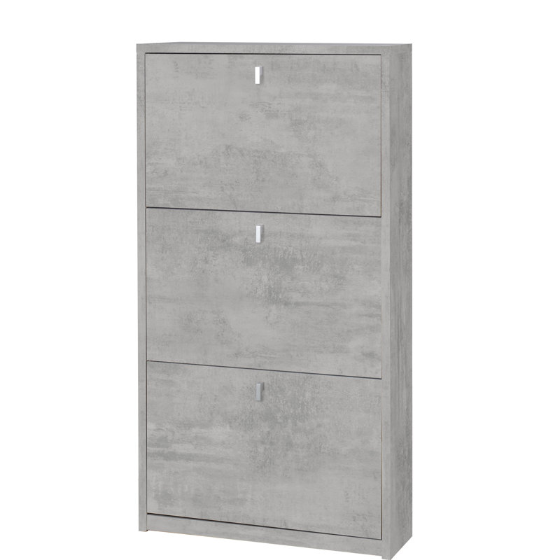 7 Pair Flip Down Shoe Storage