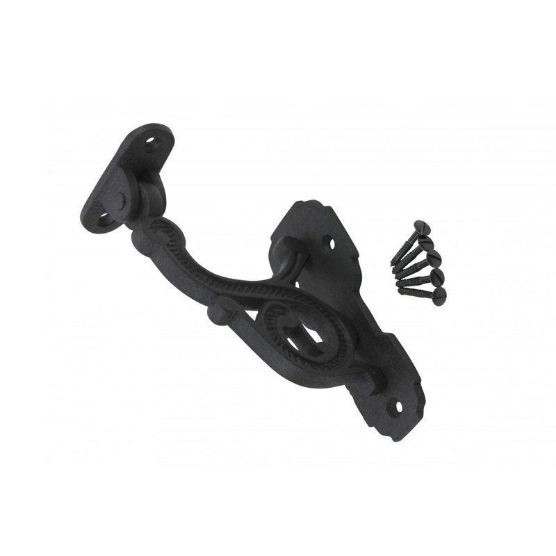 4.32" Hand Rail Bracket Wrought Iron