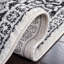 Tapis ivoire / noir Tulum 285-1368991174