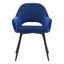 Isadora 41cm H Polyester Blend Upholstered Wing Back Armchair in Blue-969013095