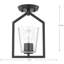 Plafonnier semi-encastré en verre Kyeler-88596934