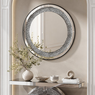 Miroir rond Crystal Crystal