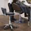 Tabouret de massage à hauteur ajustable avec dossier Bendina  