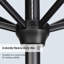 Bohrer 210cm X 140cm Rectangular Traditional Parasol-300227034