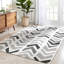 Arden Power Loom Black/Grey Rug-60066495