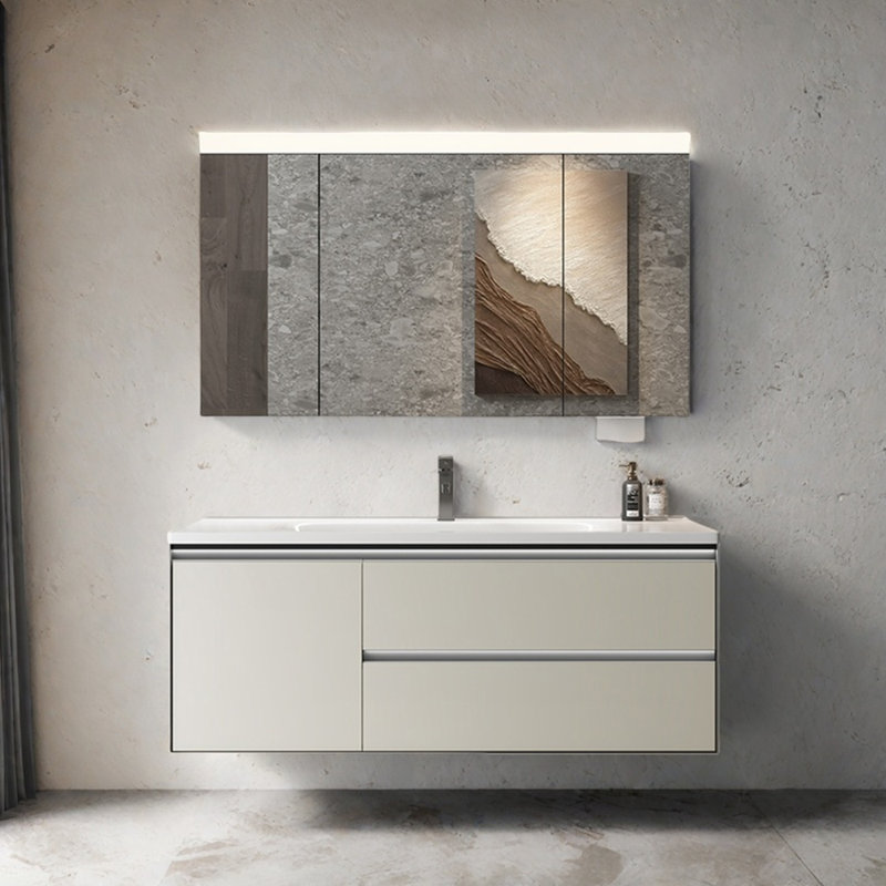 Light luxury high-end style bathroom cabinet