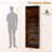 6-Tier Bookcase With 6 Open Shelves And Anti-Toppling Kits-1436964659
