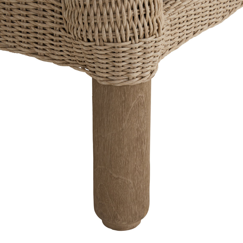 Fielder Outdoor Teak Lounge Chair