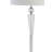 Clarion 59.5'' Chrome Traditional Floor Lamp
