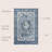 Sarok Ornate Medallion Machine-Washable Blue/Cream Rug-1197133750