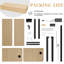 Bureau debout à hauteur ajustable Gilman Home Office-1290067129-1290067135