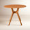 Table de salle à manger en bois massif de bambou de 36 po Evangéliste