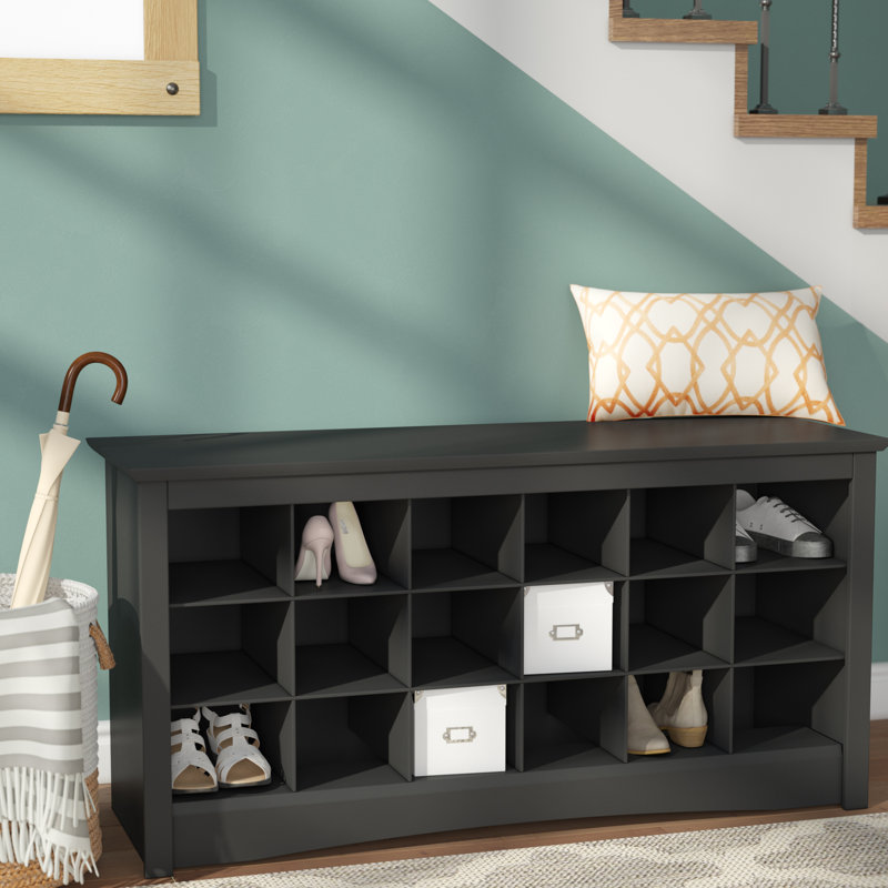 Stearn Storage Bench, Black