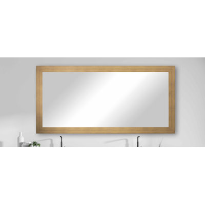 Armone Engineered Wood Flat Mirror