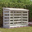 Pent 6 ft x 2 ft Log Store