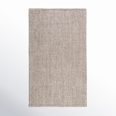 Kline Jute and PET Rug Without Backing Gray (Boucle)