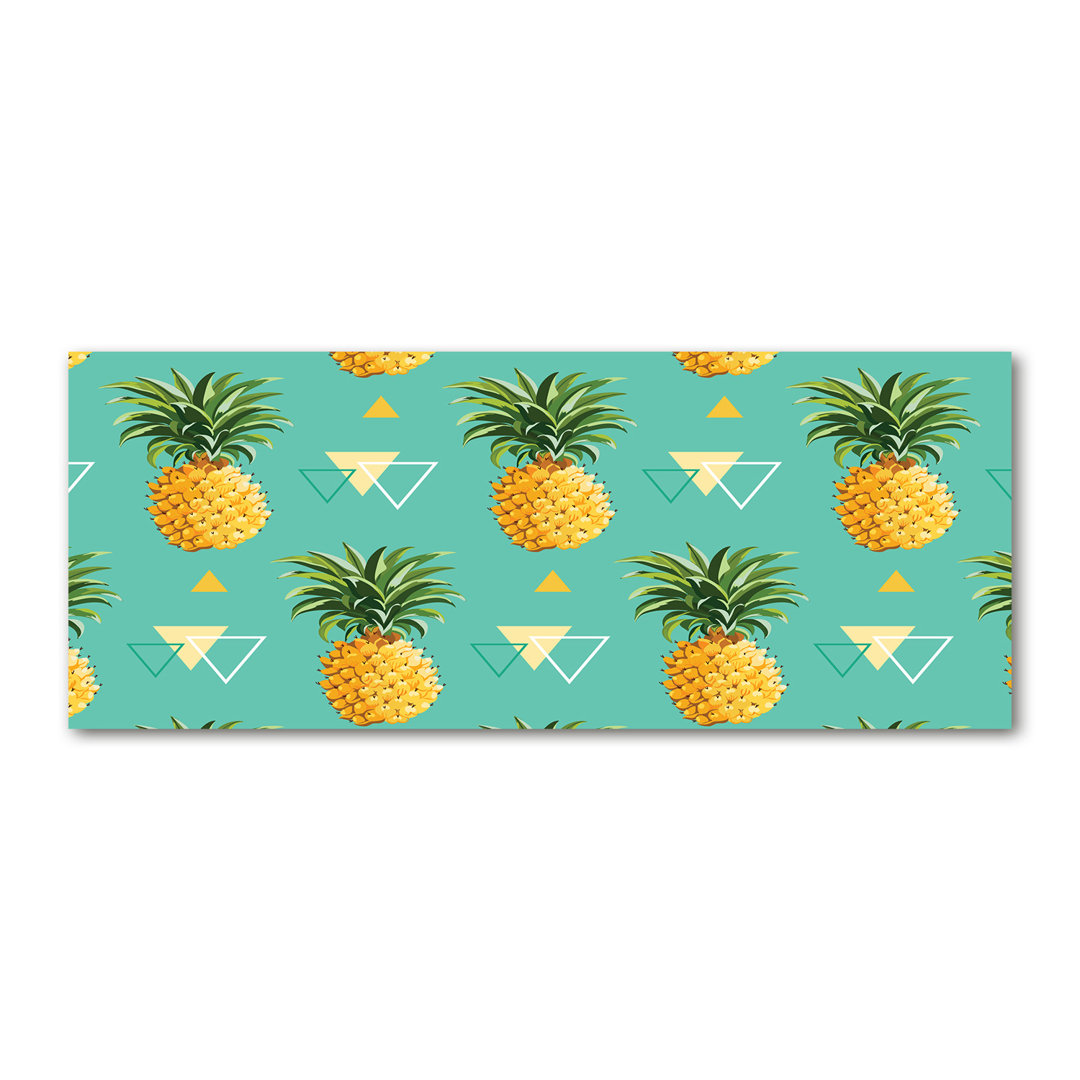 Ananas - Kunstdrucke auf Leinwand - Wrapped Canvas