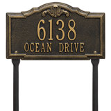Gatewood Personalized Standard 2-Line Lawn Address Sign
