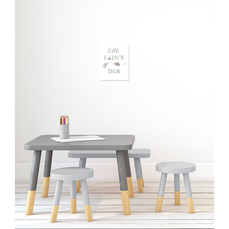 Art sur toile little, H 14 po x l 11 po x P 1,5 po