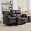 Hudson 2 Seater Faux Leather Sofa-110222715