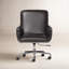 Sherman Leather Swivel Task Chair-1151341912