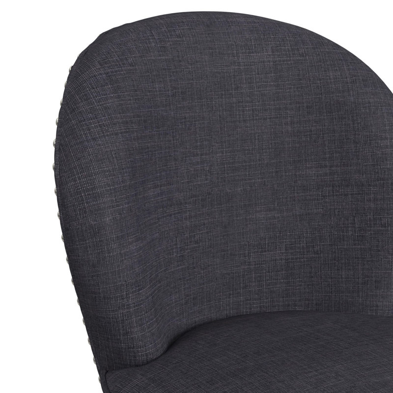 Tabouret pivotant Iightham Lodge, Gris anthracite, Tabouret de comptoir (siège d'une hauteur de 26 p