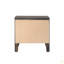 Table de chevet en bois avec 2 tiroirs et 1 plateau-1997225707
