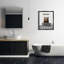 «Rustic Wash Your Paws», art mural encadré sur toile flottante par lettré et doublé-1401601914-1401601671
