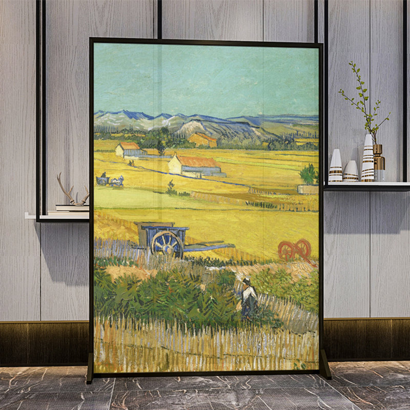 Paravent Van Gogh Wheatfield, H 78,74 po x l 47,24 po x P 1,57 po