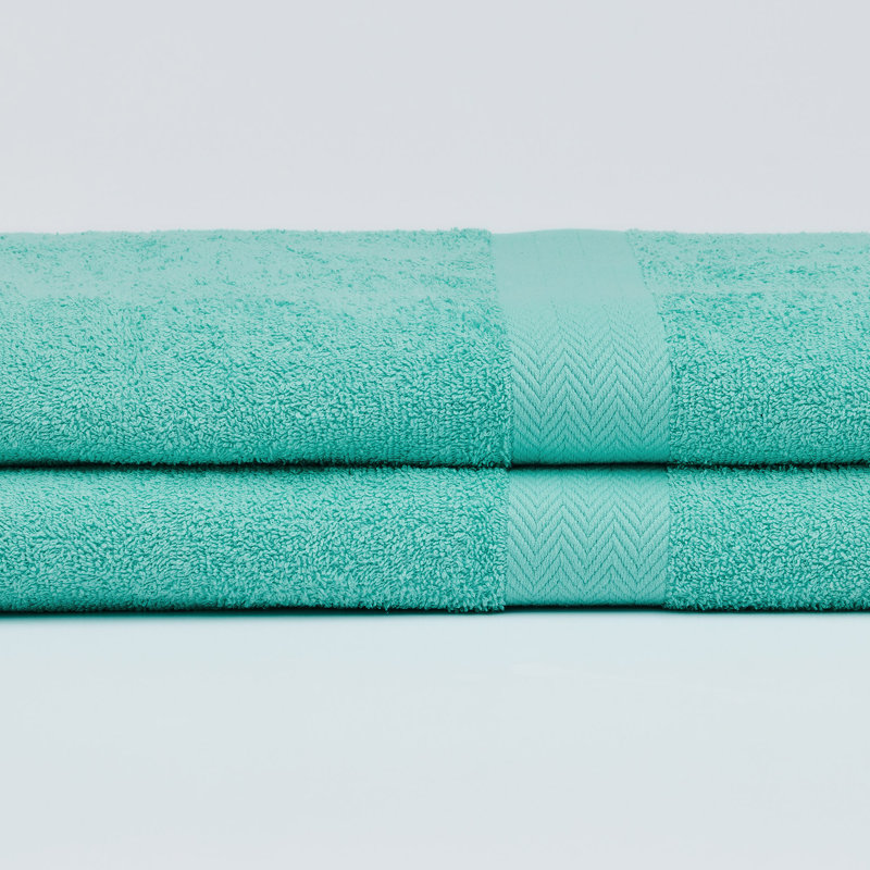 Drap de bain de luxe 2 pièces 100% coton dans la piscine, PIscine