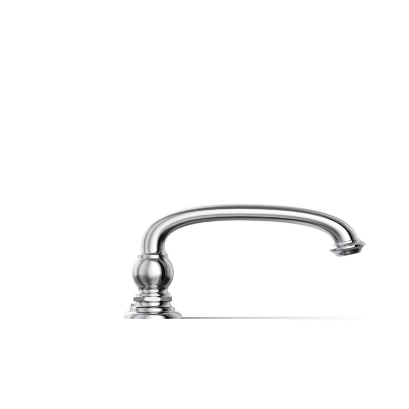 Artifacts® Deck-Mount Bath Spout with Arc Design, Polished Chrome