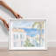 Henri Matisse Interpreted Town I Shadowbox Nautical & Beach Print by Oliver Gal, Black Frame, 20 x 16-1061649258-1061649256