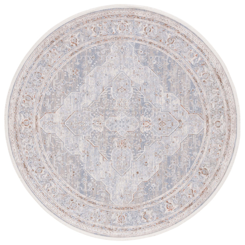 Marmara Performance Oriental Rug, Round 6'7"
