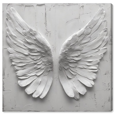 Wings of Pure Radiance I Canvas Wings Wall Art by Art Remedy