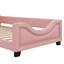 Twin Padded Daybed With Cartoon Ear-Shaped Headboard