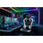 Ergonomic High-Back PC & Racing Chair With Massage Lumbar, Footrest & Adjustable Arms-1056228425