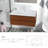 Chilmonik 47.2'' Single Bathroom Vanity with Engineered Stone Top-965841182