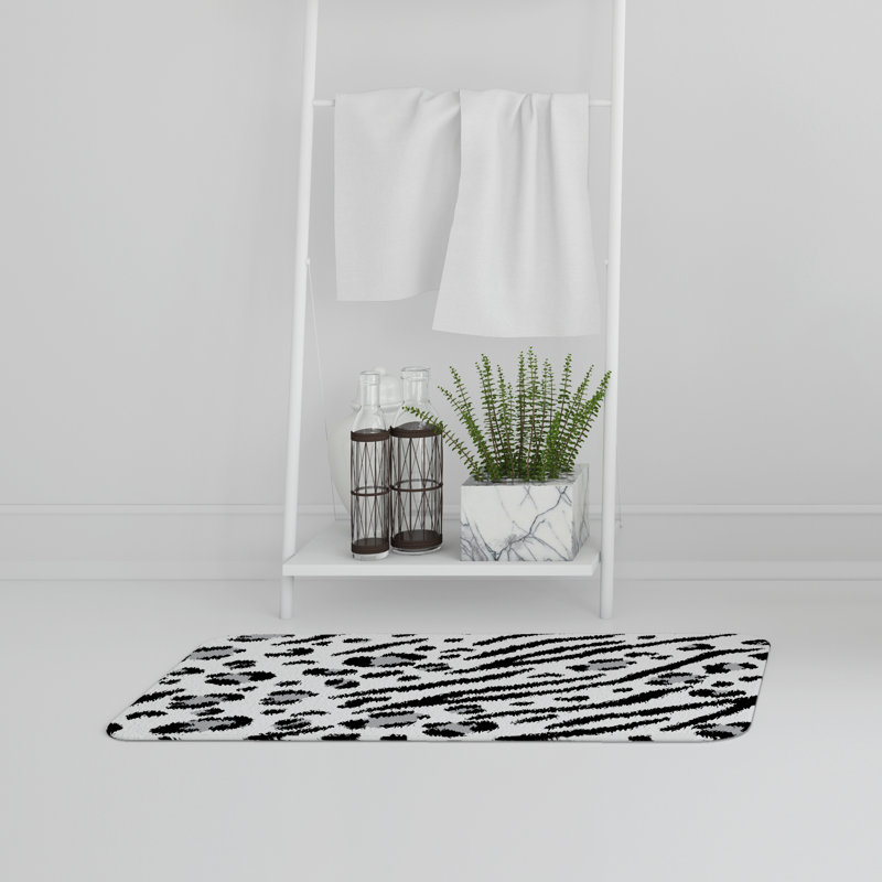 Akeiya Memory Foam Non-Slip Bath Rug