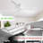 Nicola 52" 3 - Blade Flush Mount Ceiling Fan with remote control-91902317