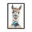 Llama Latte by Holly Simental - Graphic Art Print on Canvas-609629615-609629784