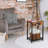 Fika End Table Set and Built-In Outlets-1997751061