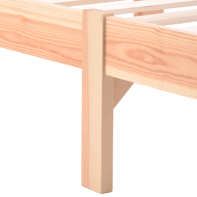 Roseanna Solid Wood Bed, European Double (140 x 200cm)