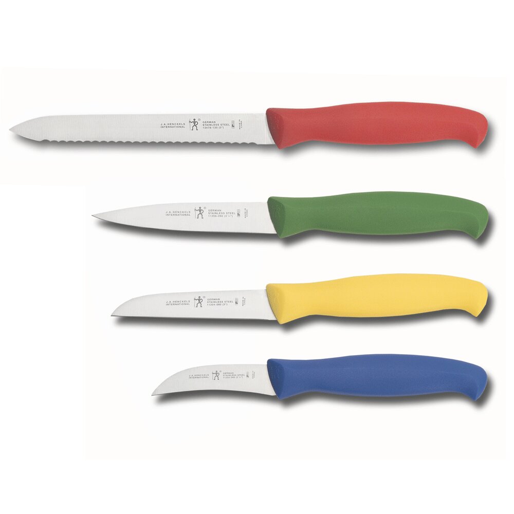 11 pcs Cuisinart, Zyliss, and Assorted Multicilor Knife Set With Blade  Guards